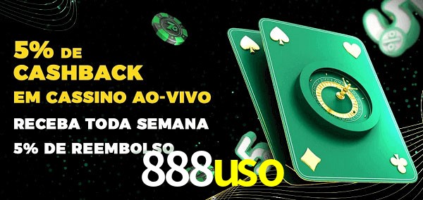 Promoções do cassino ao Vivo 888uso